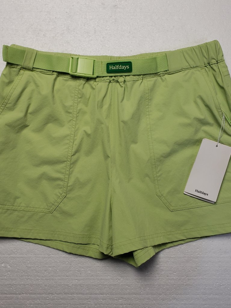 Halfday Women's Rosalie Trail Shorts In Pistachio Size L Nwt $75 — image 5 of 8